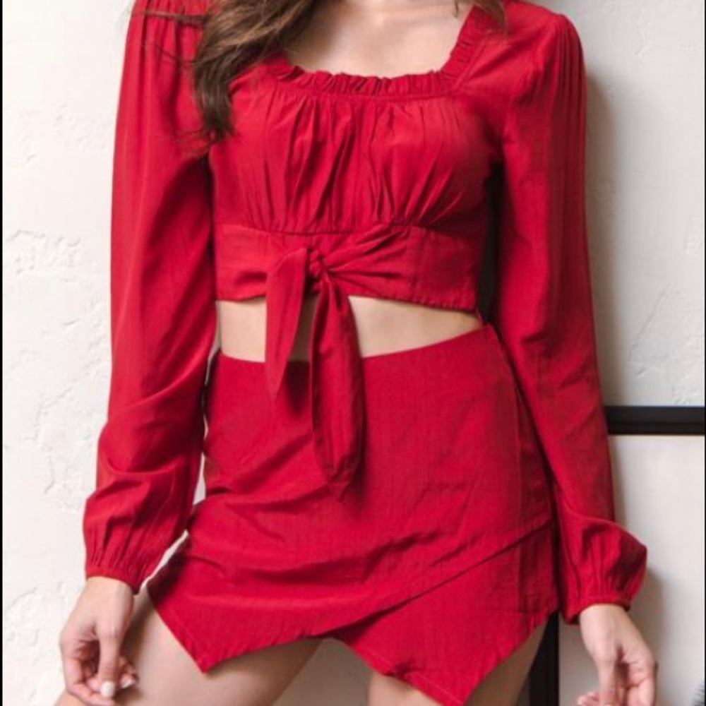 2 piece American Threads Skort Set